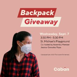 Backpack Giveaway